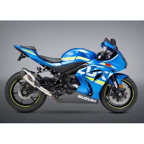 GSX-R1000 17-20 ALPHA T STAINLESS SLIP-ON EXHAUST, W/ STAINLESS MUFFLER
