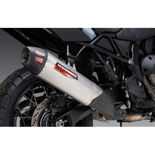 V-STROM 800 2023 RS-12 ADV STAINLESS SLIP-ON EXHAUST, W/ STAINLESS MUFFLER